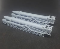 HS-16 ICBM TEL blister pack of two launchers / 1/285 scale