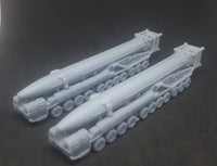 HS-16 ICBM TEL blister pack of two launchers / 1/285 scale